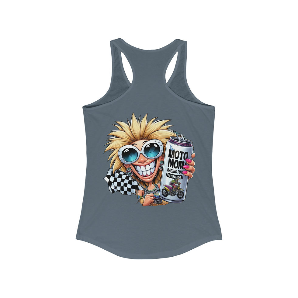 Thumbnail: Double Sided Claw Women's Ideal Racerback Tank