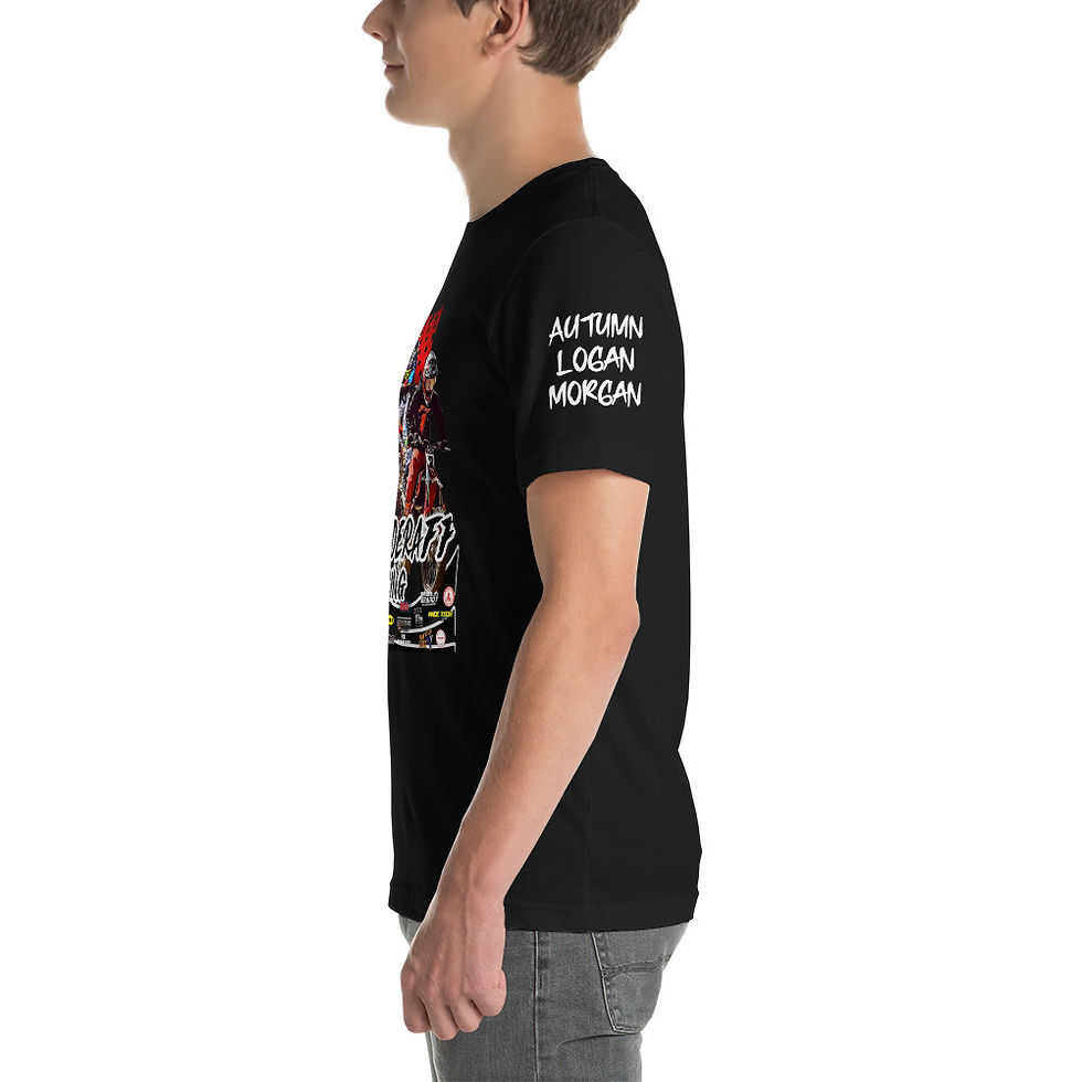 Thumbnail: Schlauderaff Front/Sleeve Unisex t-shirt