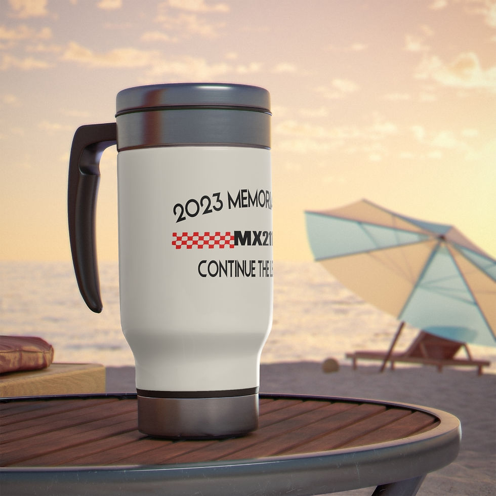 Thumbnail: JPB Stainless Steel Travel Mug with Handle, 14oz