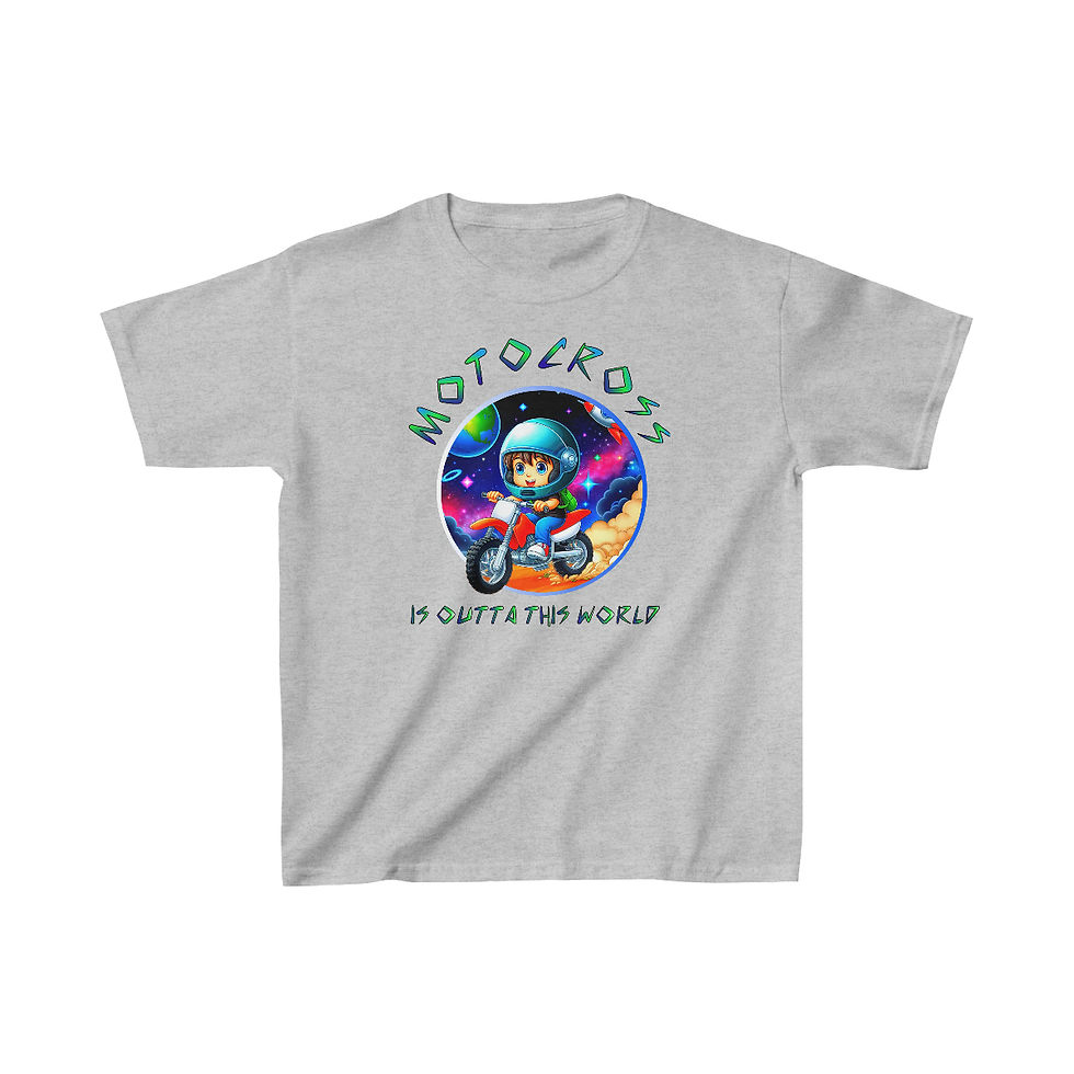 Thumbnail: MX Outta this world Kids Heavy Cotton™ Tee
