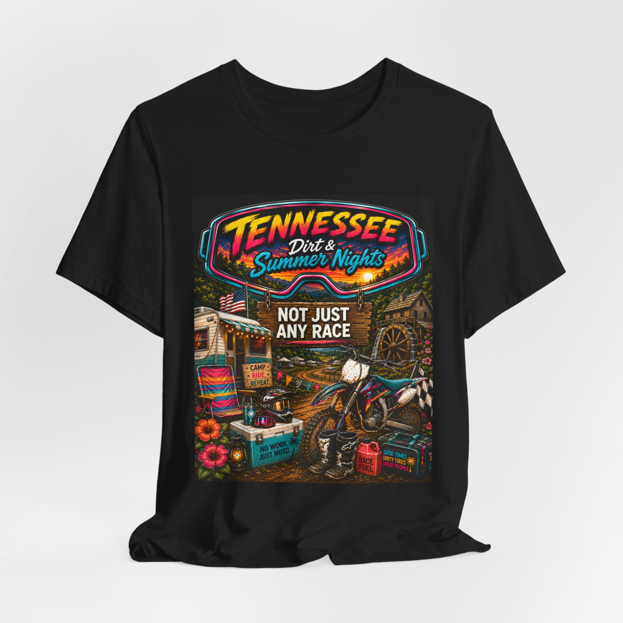Tennessee Summer Nights FO Unisex Jersey Short Sleeve Tee
