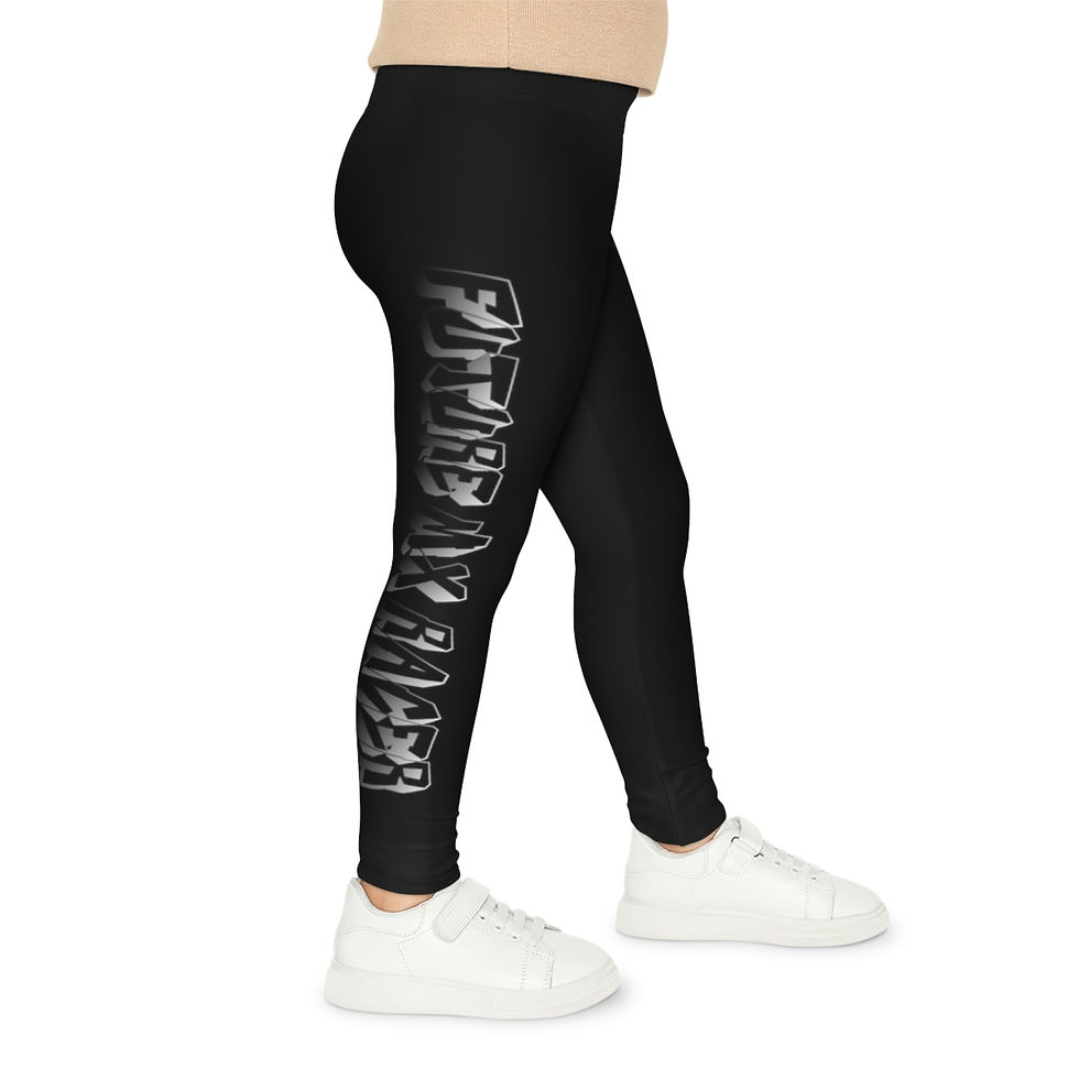 Thumbnail: Future Mx Racer Kids Leggings (AOP)