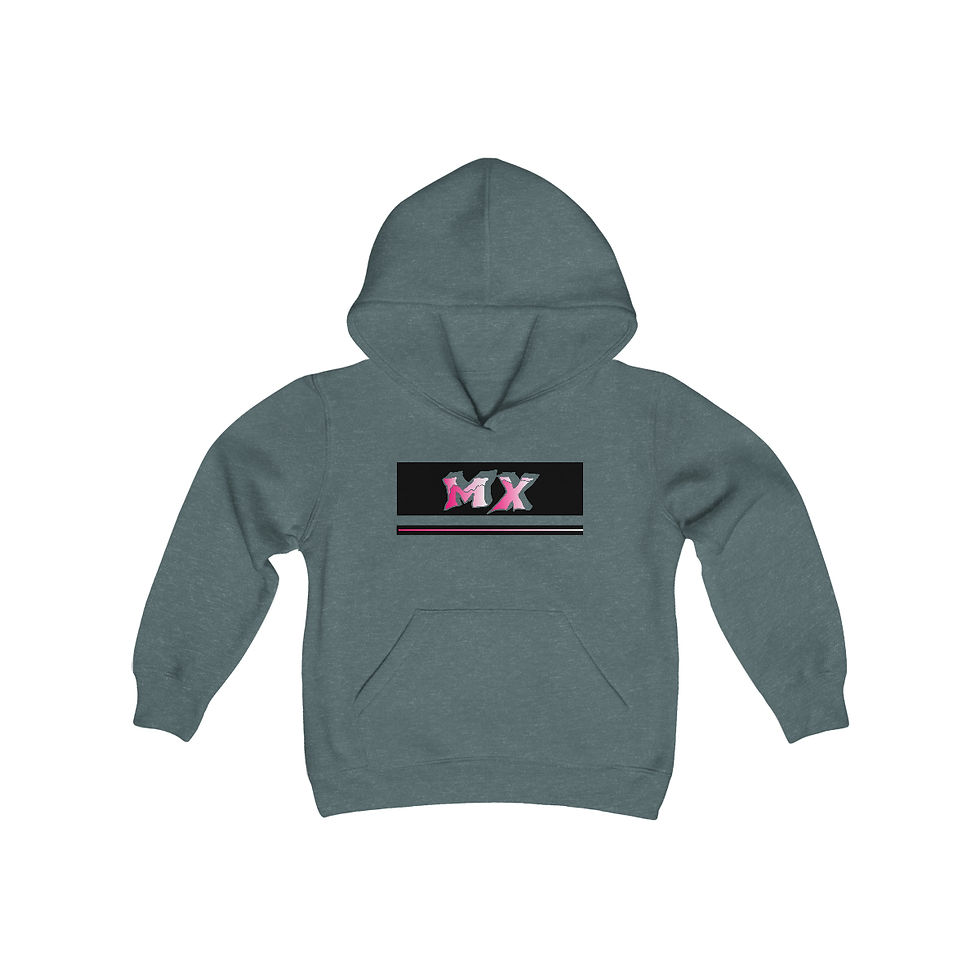 Thumbnail: MXPinkYouth Heavy Blend Hooded Sweatshirt