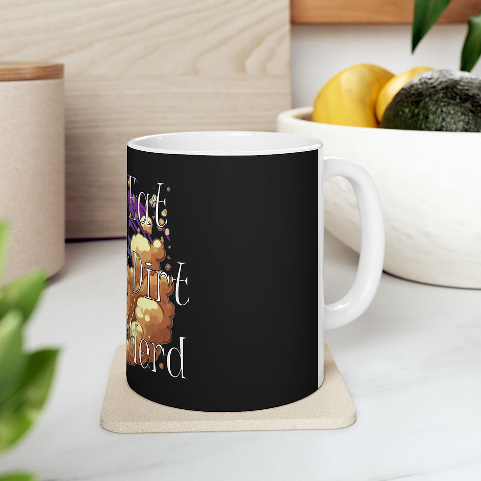 Thumbnail: MX Eat Dirt Ceramic Mug, 11oz