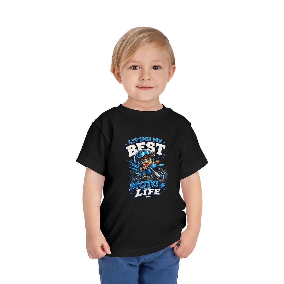 Thumbnail: MX Best Life Blue Toddler Short Sleeve Tee