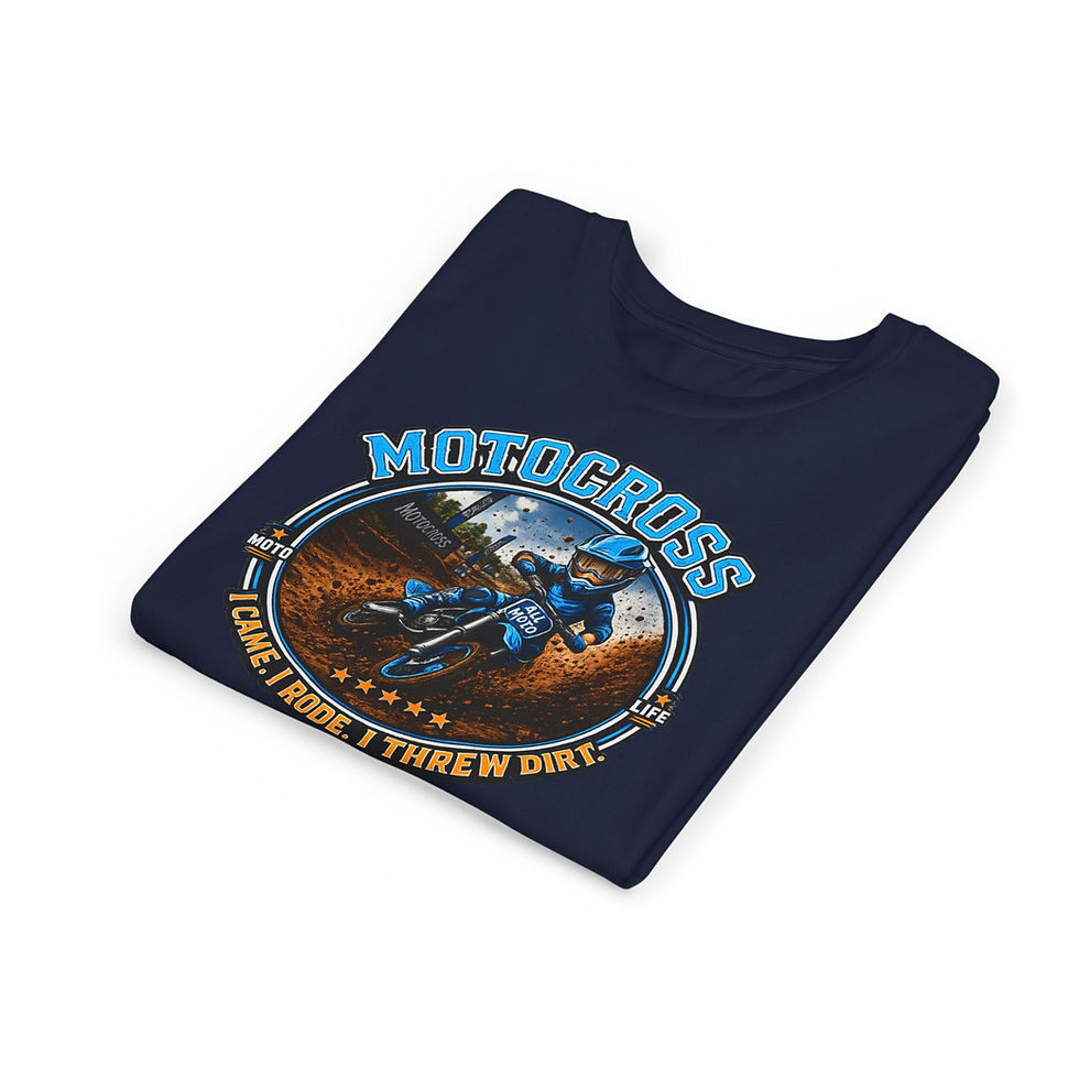 Thumbnail: Motocross I road Youth Short Sleeve Tee