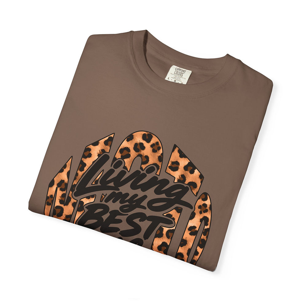 Thumbnail: Moto Best Life Unisex Garment-Dyed T-shirt