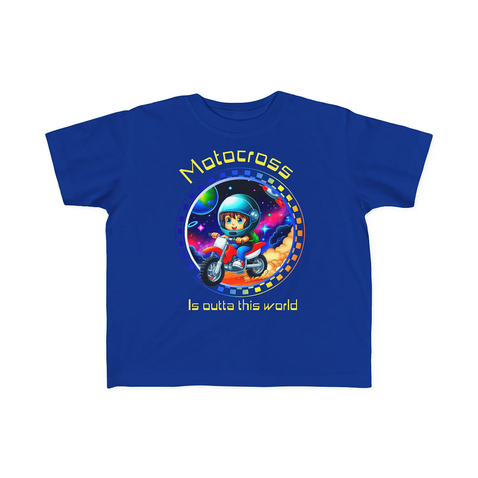 Thumbnail: MX Boy Outta this world Toddler's Fine Jersey Tee