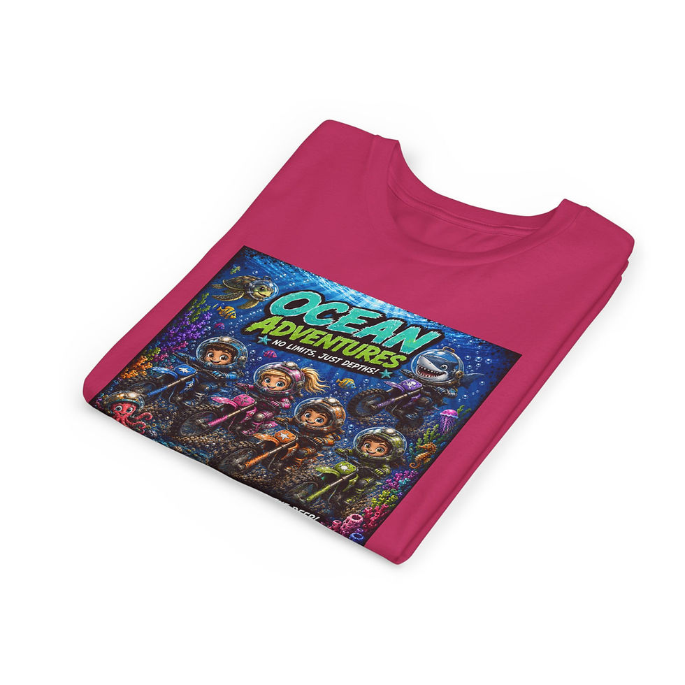 Thumbnail: Ocean Adventures Youth Short Sleeve Tee