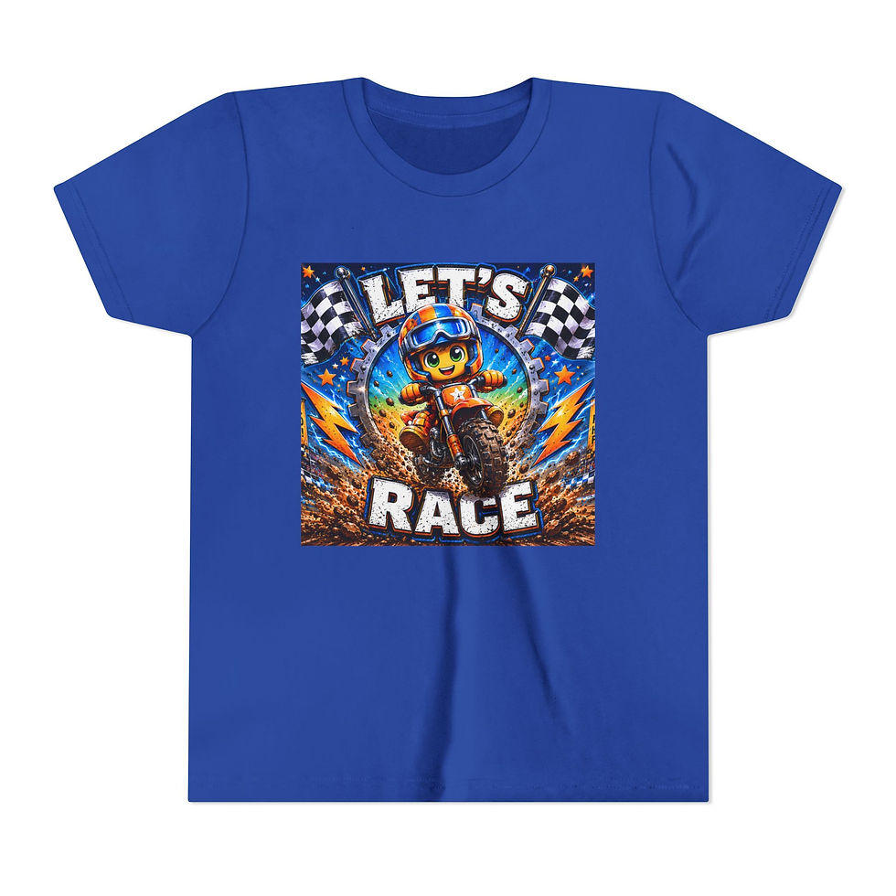 Thumbnail: Let's Race Youth Short Sleeve Tee