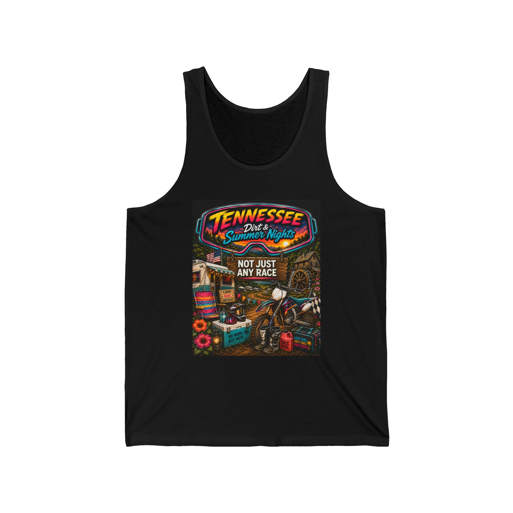 Tennessee Summer Nights FO Unisex Jersey Tank