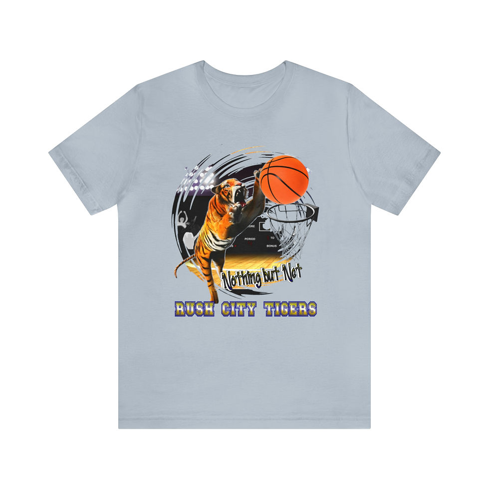 Thumbnail: Rush City Basketball Unisex Jersey Short Sleeve Tee