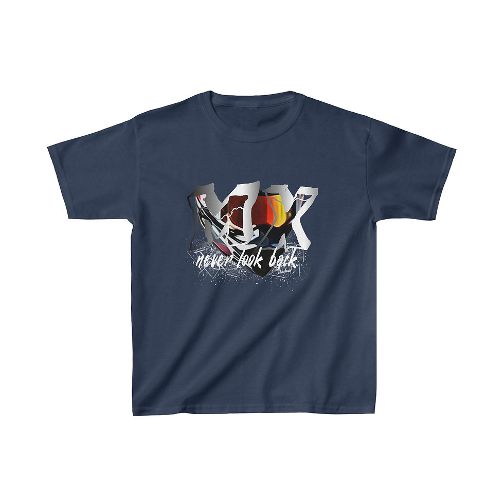 Thumbnail: MX Never look Back Kids Heavy Cotton™ Tee