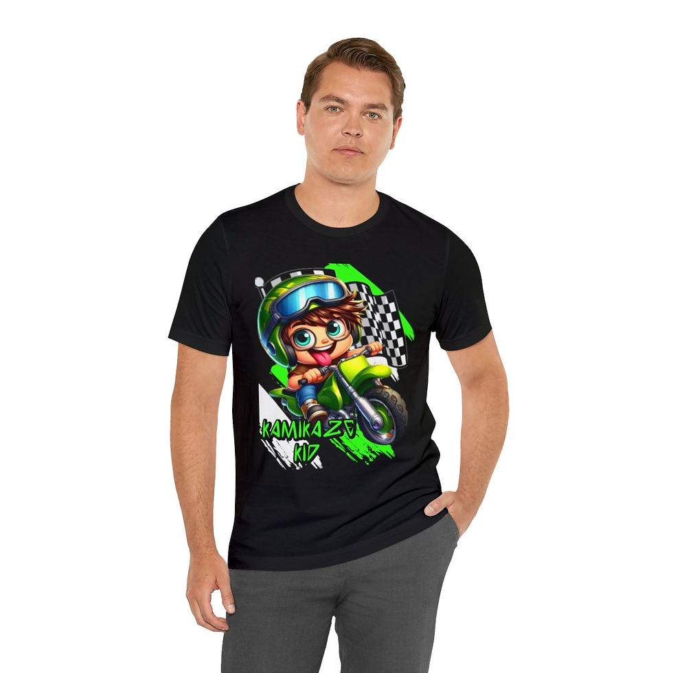 Thumbnail: MX Kamikaze Kid Adult Unisex Jersey Short Sleeve Tee