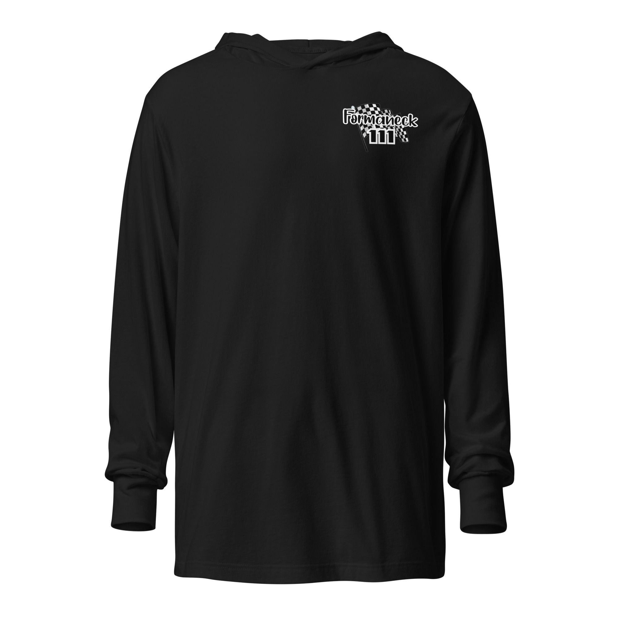 KM2Hooded long-sleeve tee