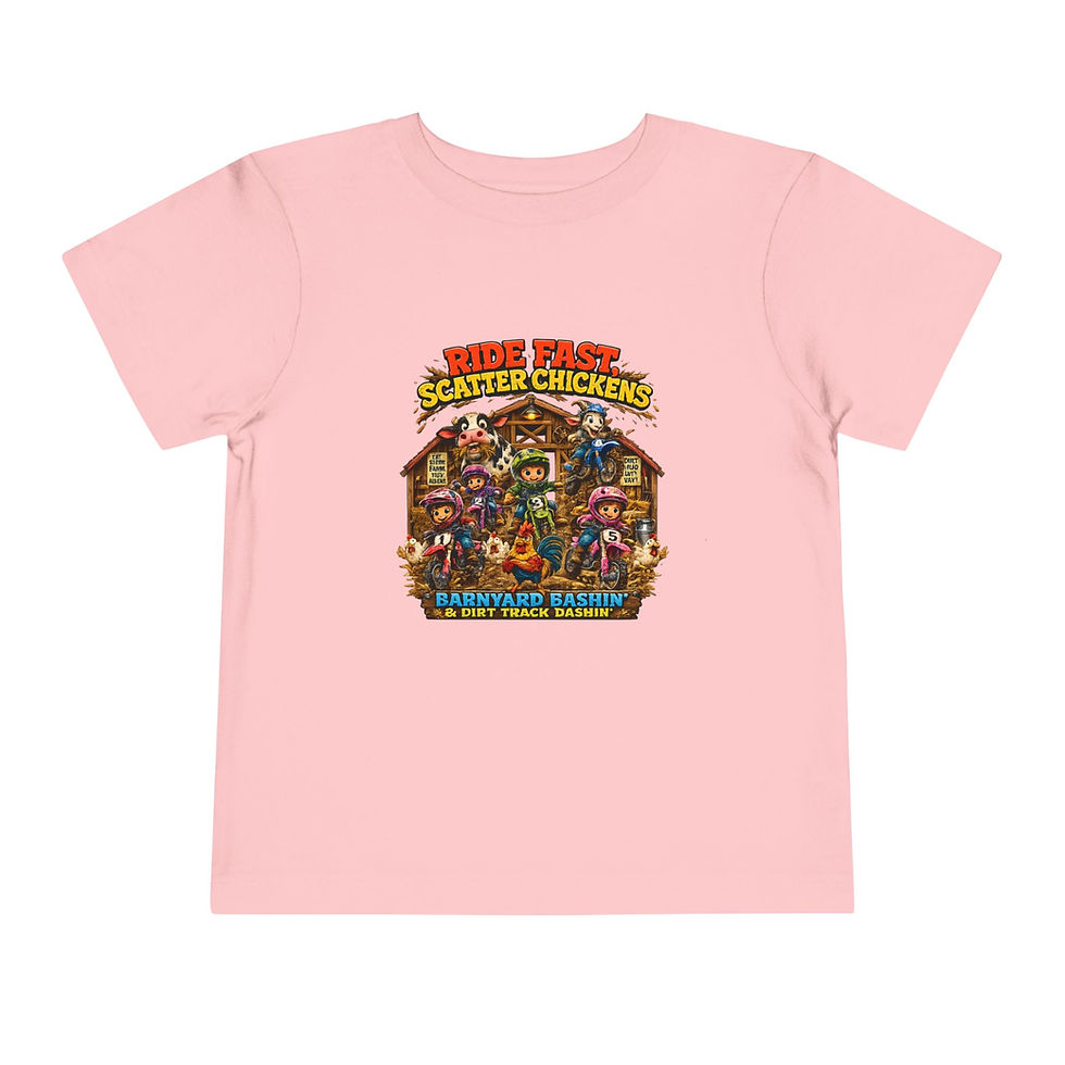Thumbnail: Barn Bashing Toddler Short Sleeve Tee