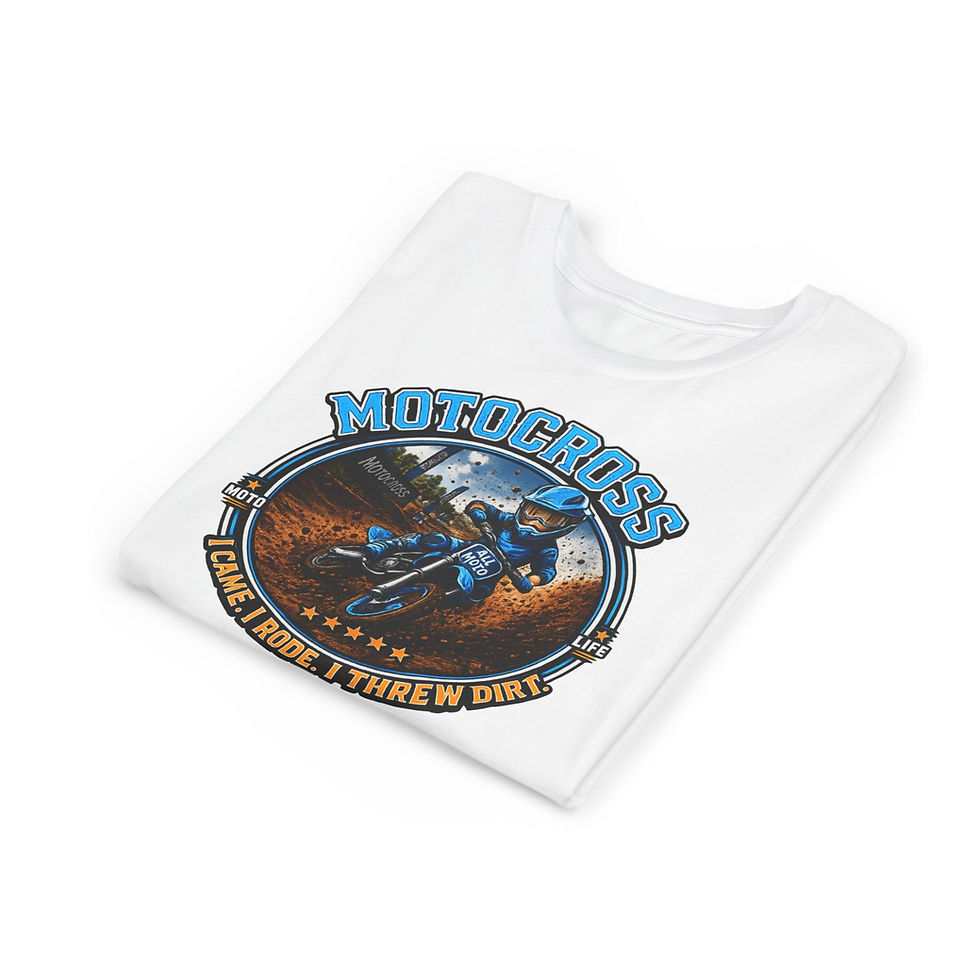 Thumbnail: Motocross I road Youth Short Sleeve Tee