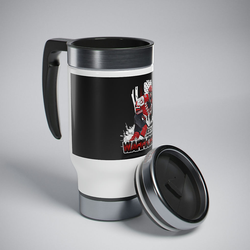Thumbnail: GariepyStainless Steel Travel Mug with Handle, 14oz