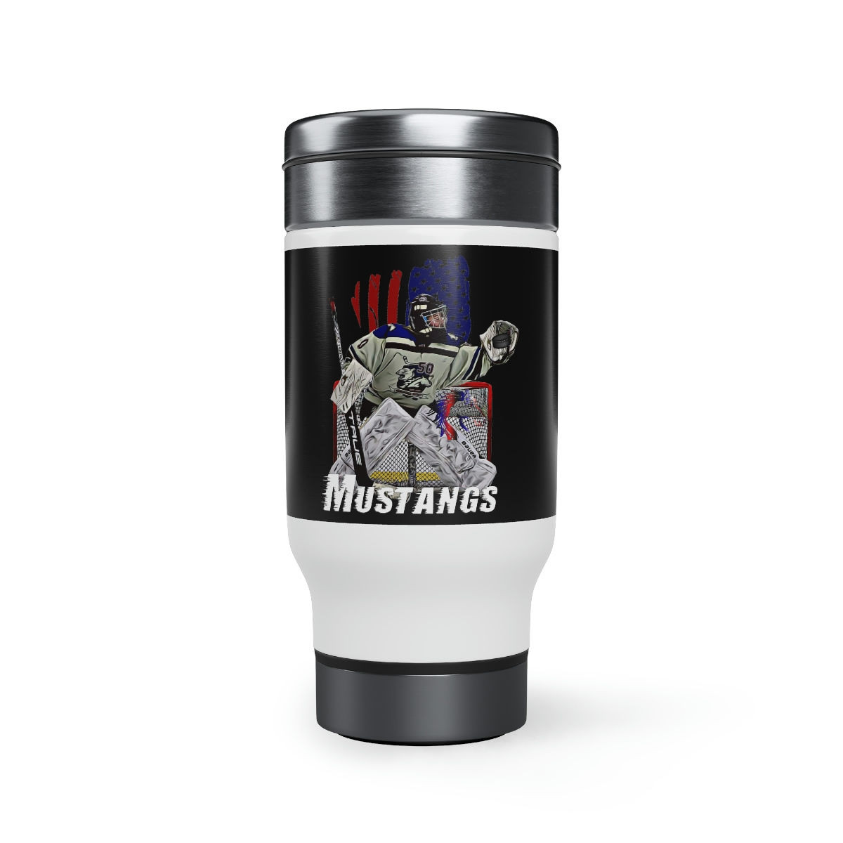 BjorkStainless Steel Travel Mug with Handle, 14oz