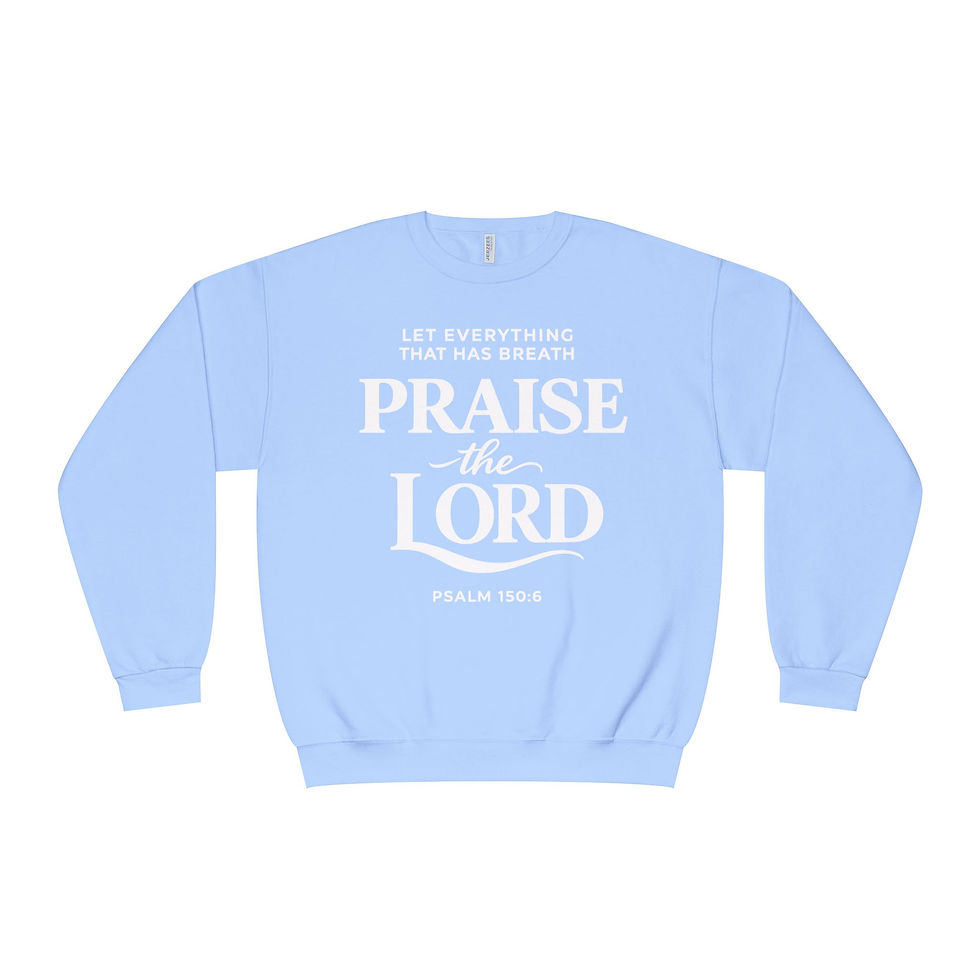 Thumbnail: Praise the Lord Unisex NuBlend® Crewneck Sweatshirt