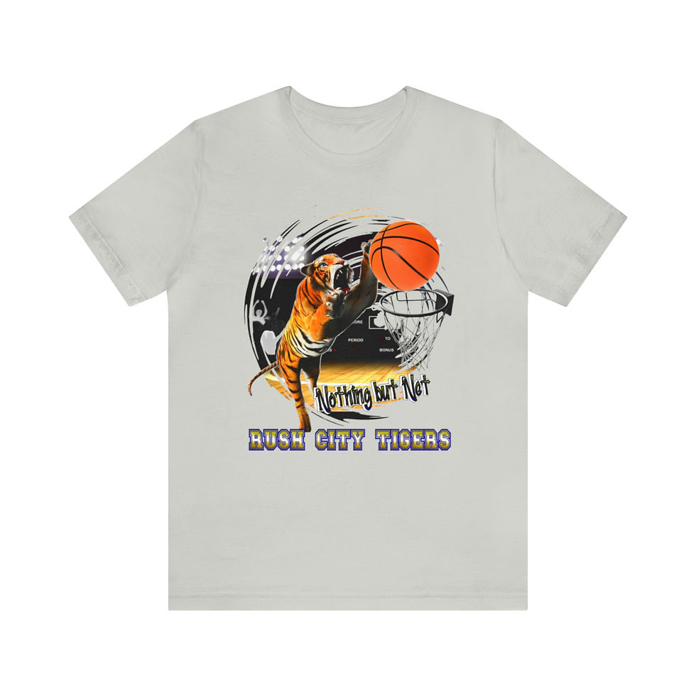 Thumbnail: Rush City Basketball Unisex Jersey Short Sleeve Tee