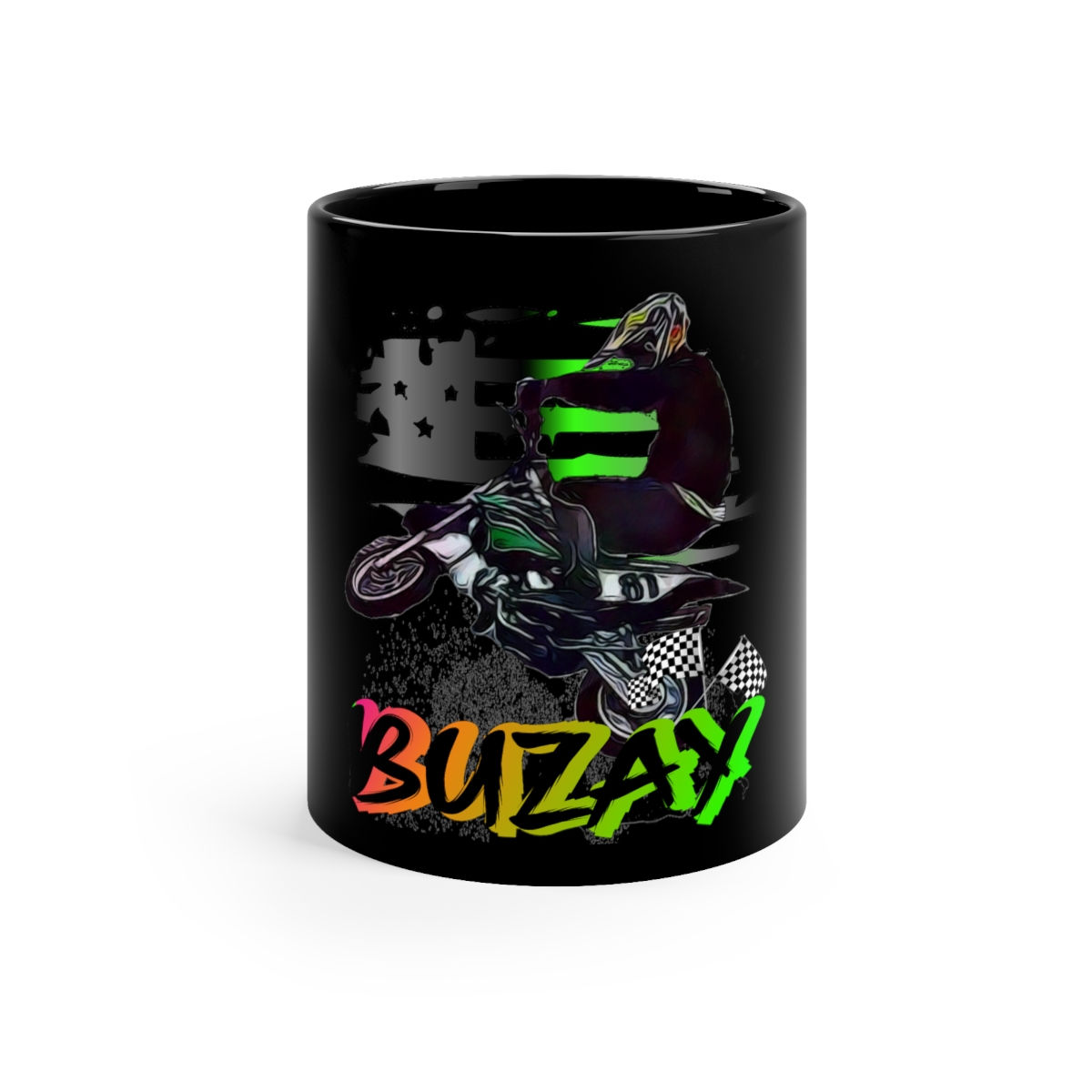 AB2 11oz Black Mug