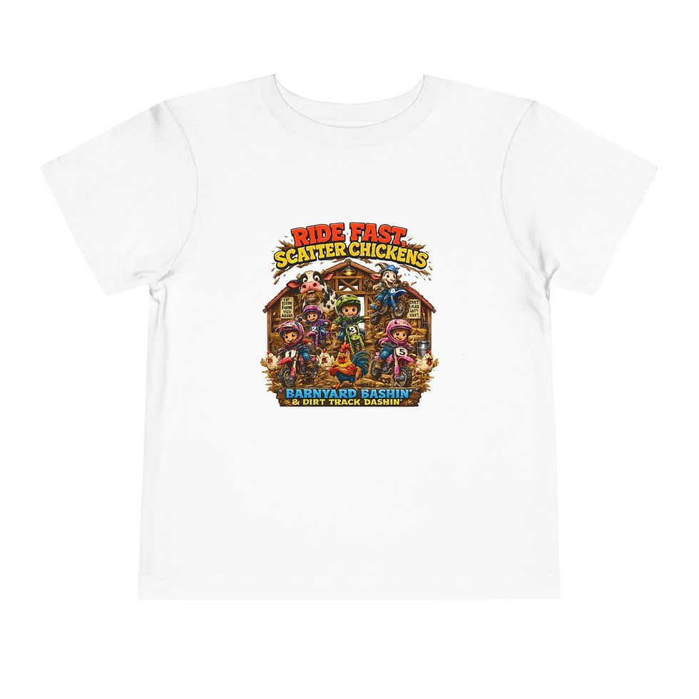 Thumbnail: Barn Bashing Toddler Short Sleeve Tee