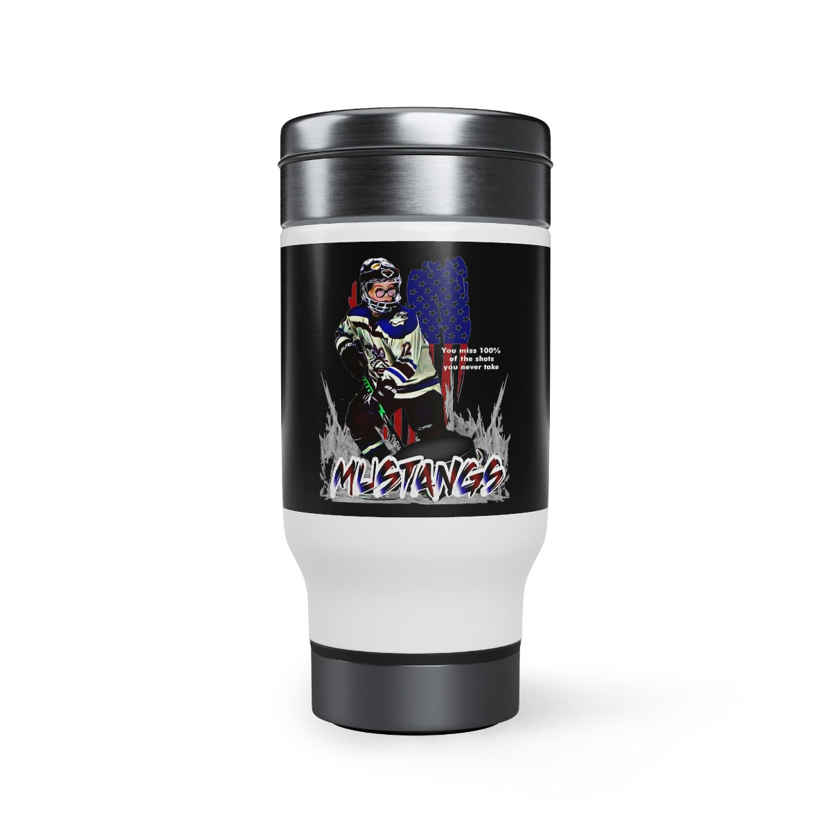 22ThortsenStainless Steel Travel Mug with Handle, 14oz