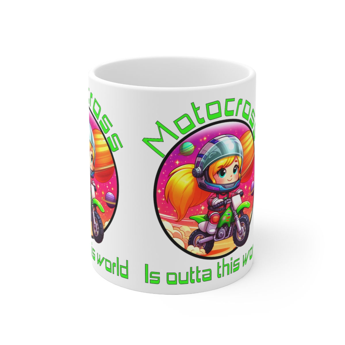 MX Girl Outta this world Ceramic Mug 11oz