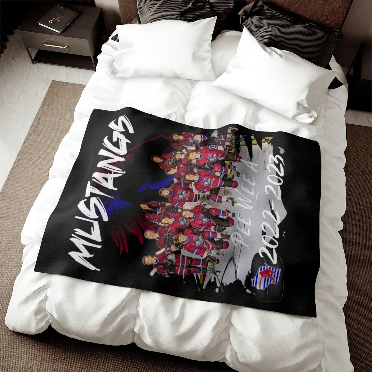 Mustang2Sweatshirt Blanket