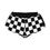 Thumbnail: Checkered Women's Relaxed Shorts (AOP)