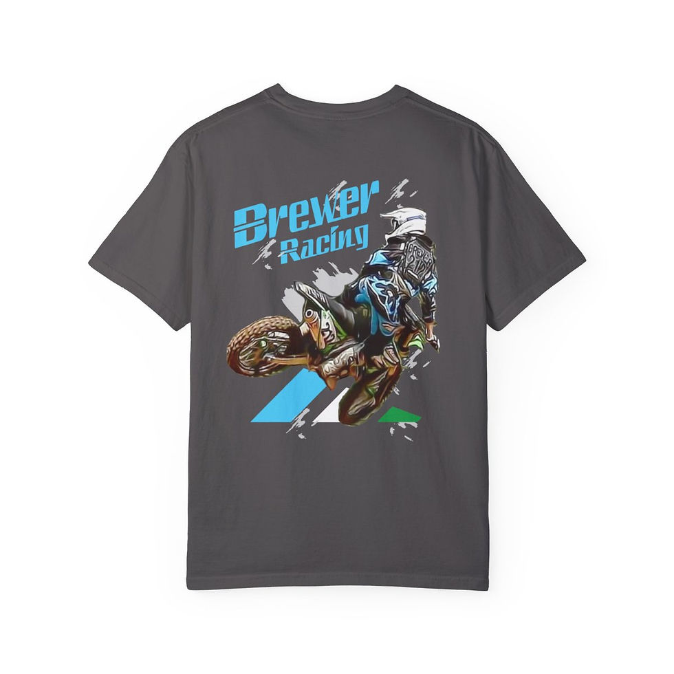 Thumbnail: David B Unisex Garment-Dyed T-shirt