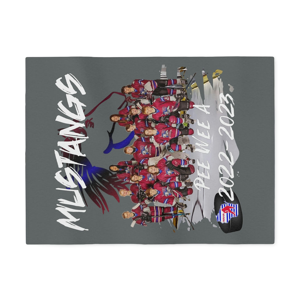 Thumbnail: Mustang Sweatshirt Blanket