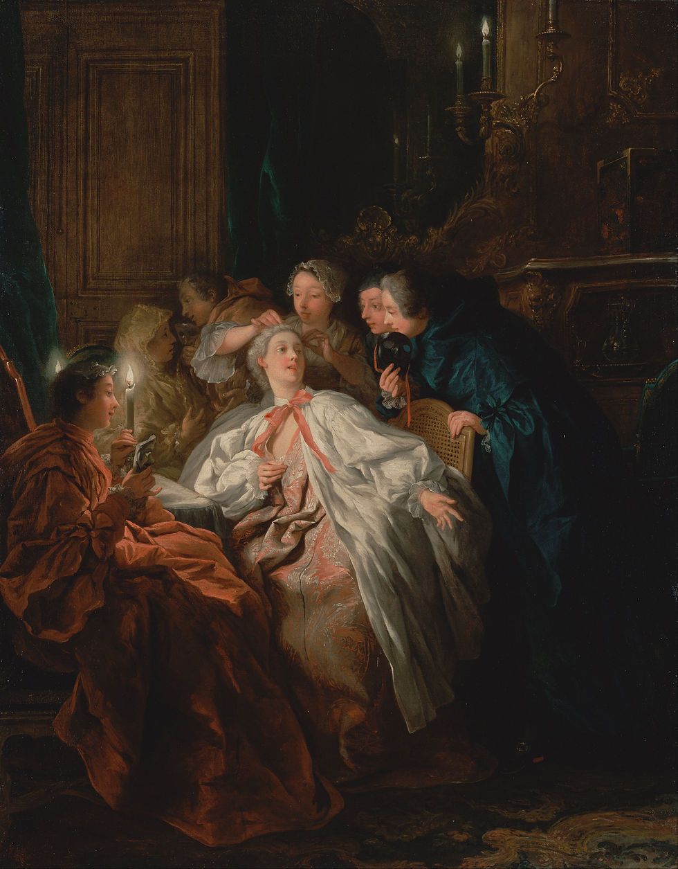Before the Ball by Jean François de Troy, 1735