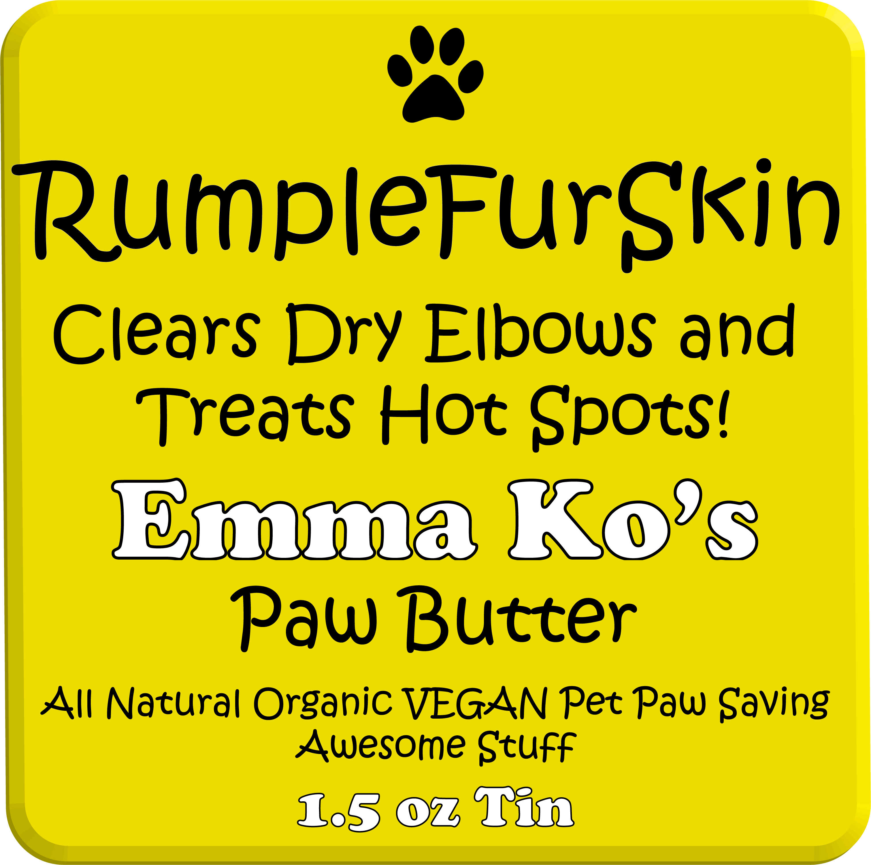 RumpleFurSkin - Vegan Hotspot, Chaffing and Paws