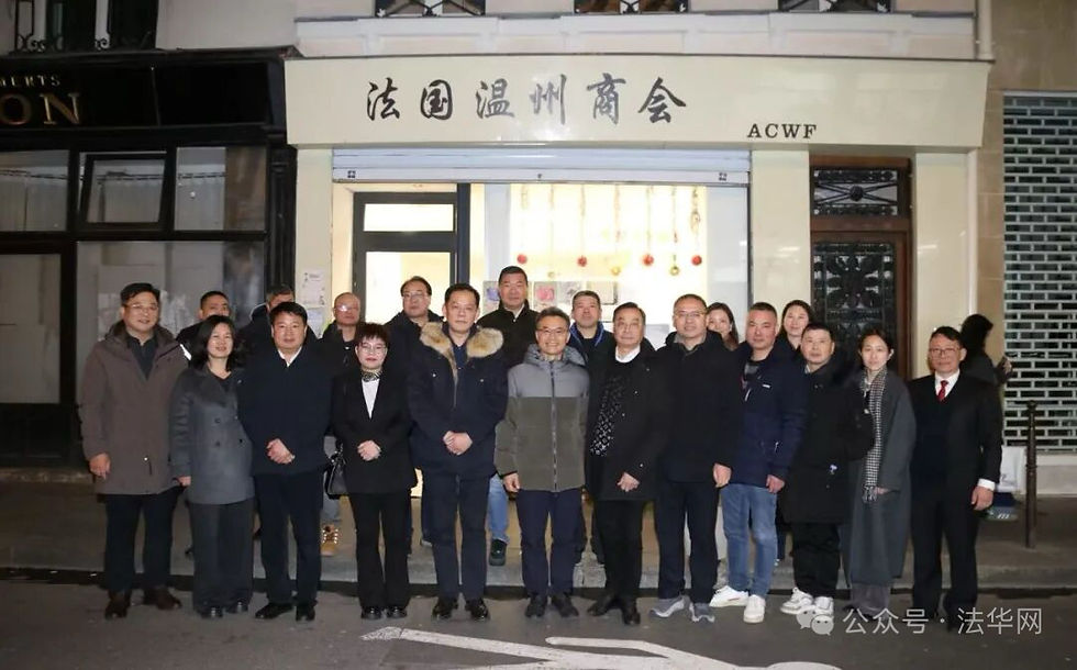 侨海连心促共赢 —法国温州商会与杭州海外联谊会座谈共话发展