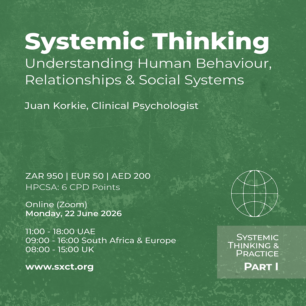 Systemic Thinking: Understanding Human Behaviour, Relationships & Social Systems
