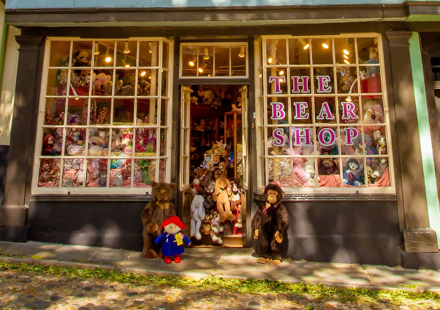 Steiff and Charlie Bears at the The Bear Shop - plus Artist's Norwich