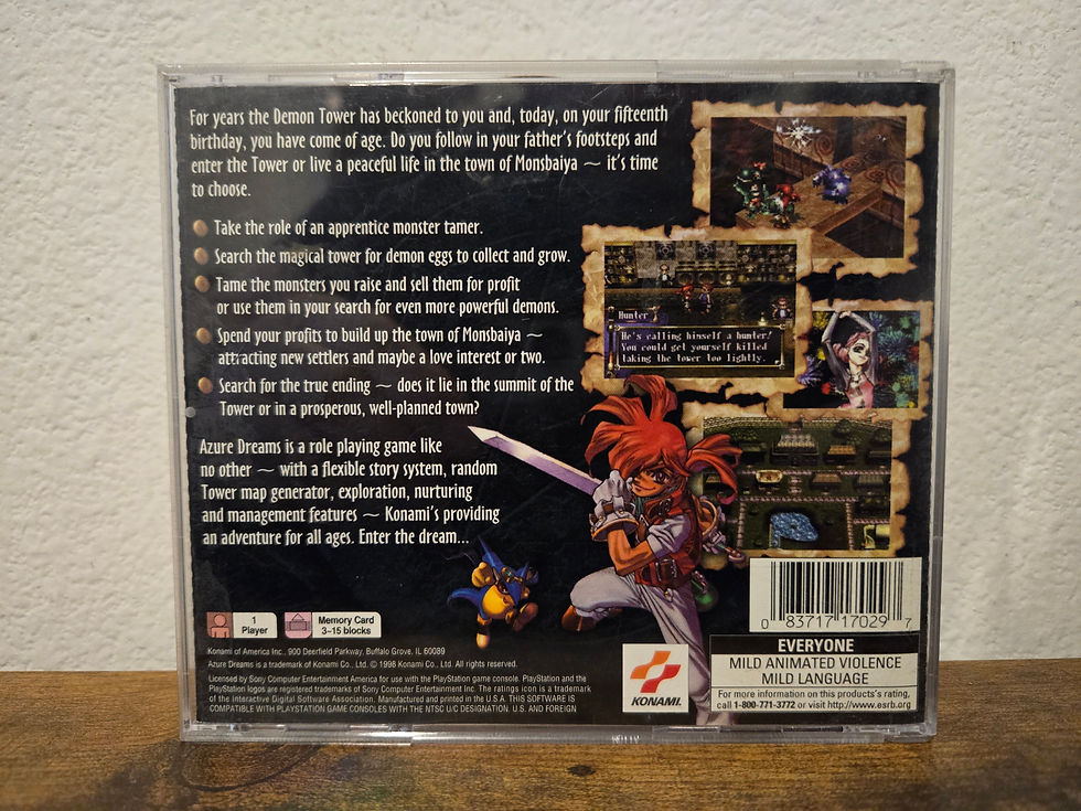 Thumbnail: PlayStation Azure Dreams