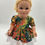 Thumbnail: Colorful handmade authentic African fabrics dress for 18 inches dolls
