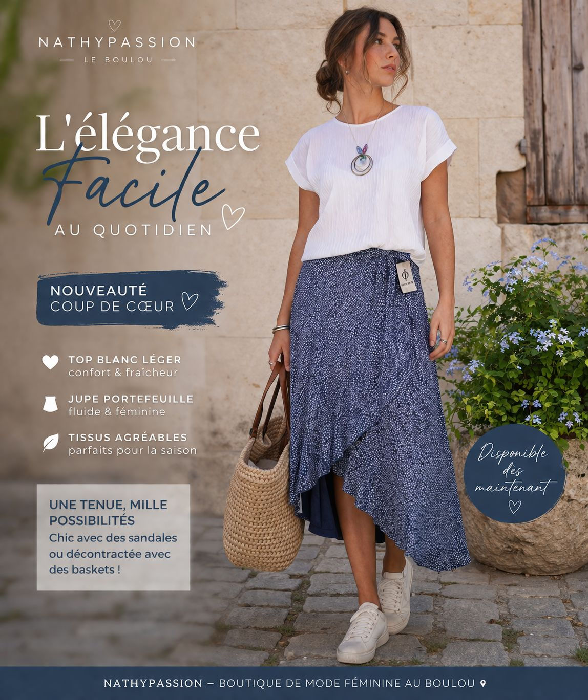 jolie jupe porte feuille