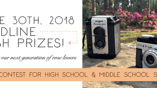 2018 Middle & High School Photo Contest