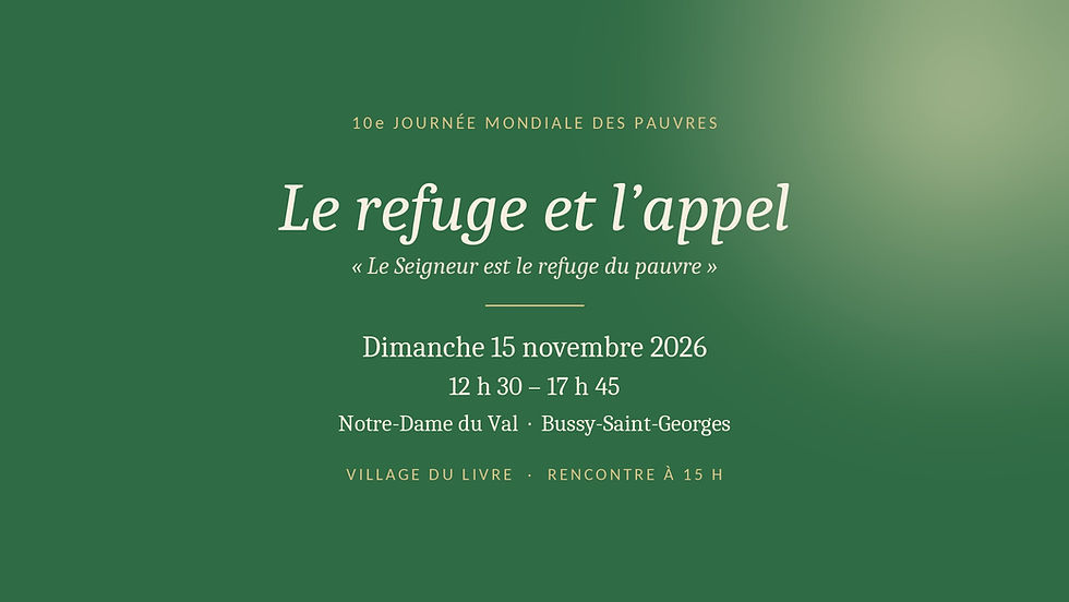 Le refuge et l'appel