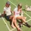 Thumbnail: Crew Non Slip Grip Socks - Pilates Club Chocolate