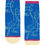 Thumbnail: Crew Non Slip Grip Socks - Azure Abstract