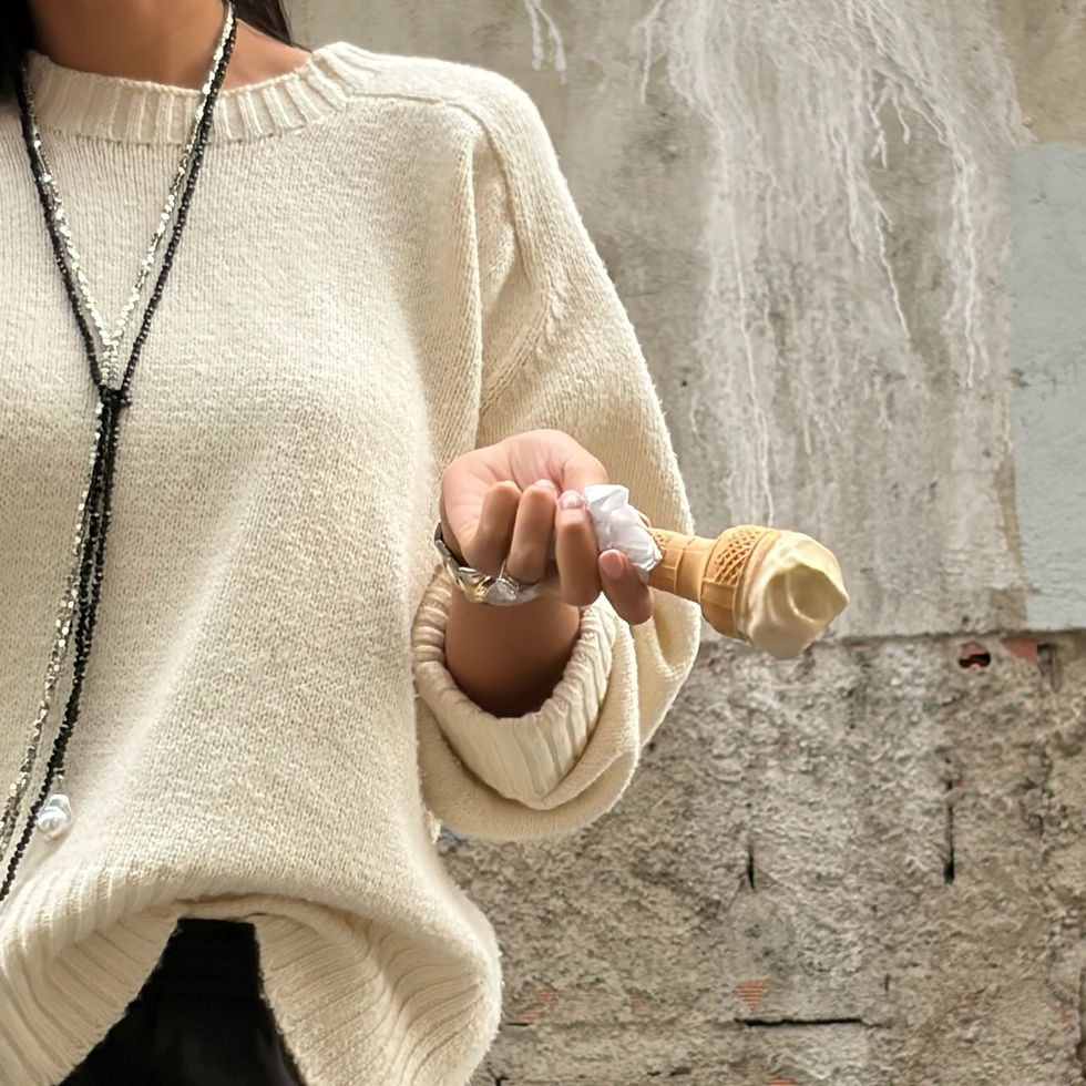 Rhinestone Chain - Green