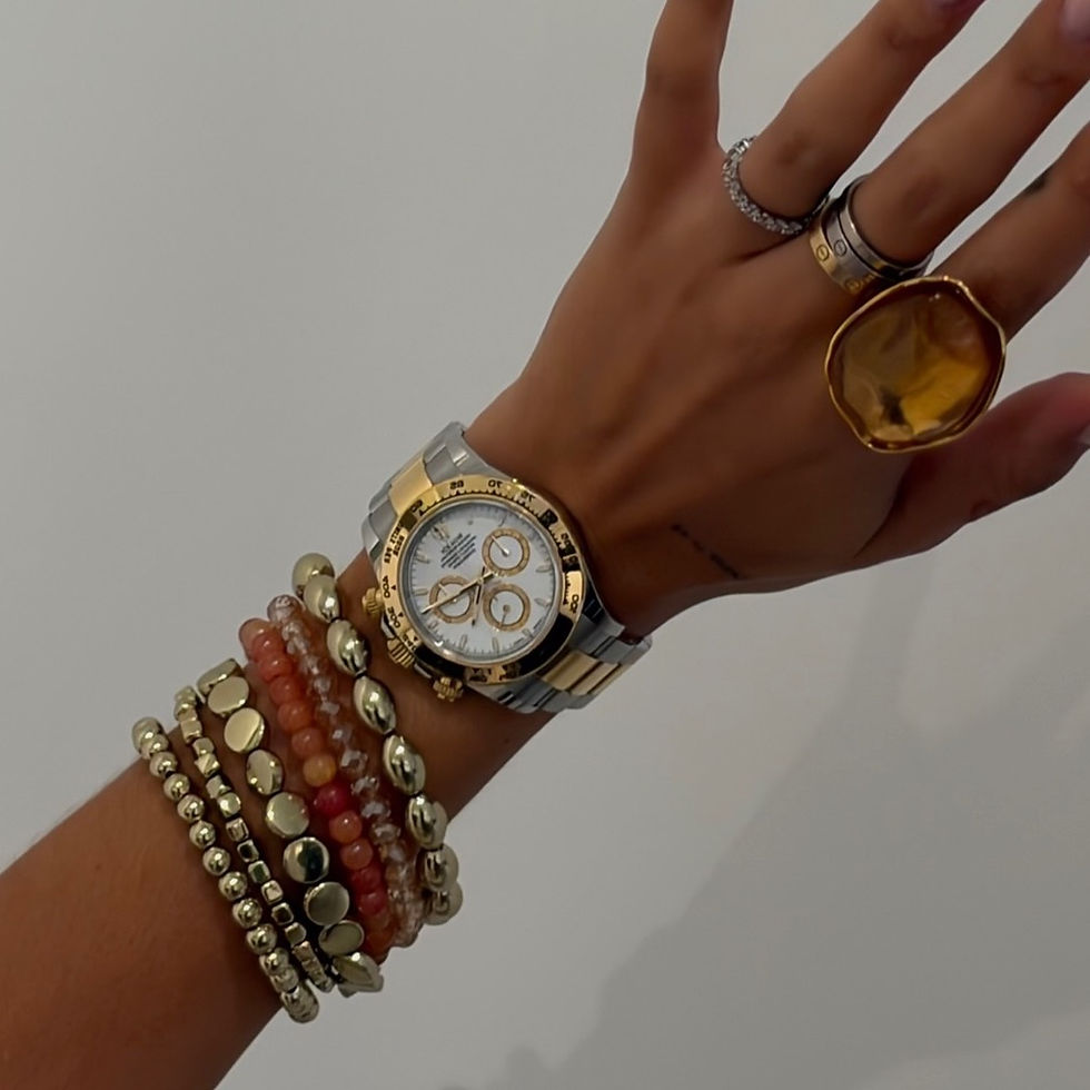 Gold Bracelet Stack