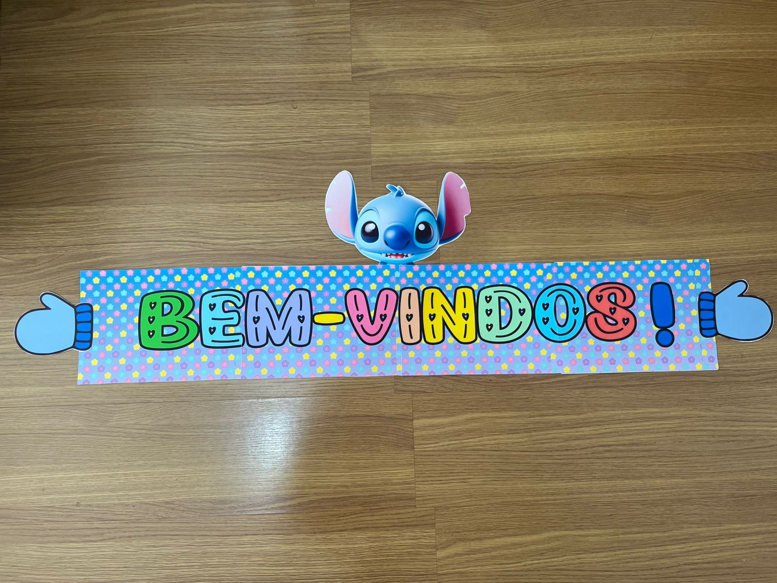 Faixa Bem- vindos Stich