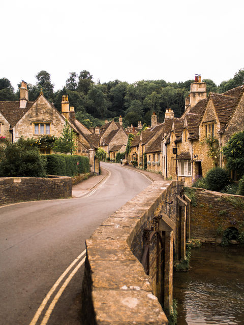 Castle Combe. Engeland. English. Uk
