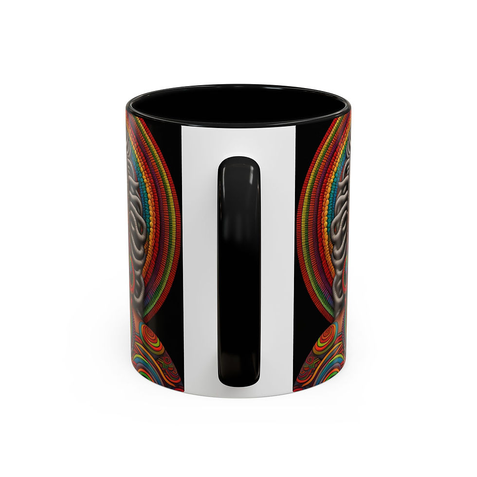Thumbnail: Psychedelic Goddess #11 Accent Coffee Mug, 11oz